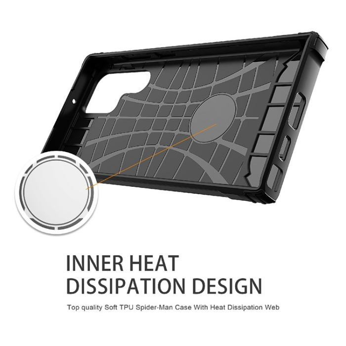 OEM - Galaxy S23 Ultra Mobilskal Tough Armor - Svart