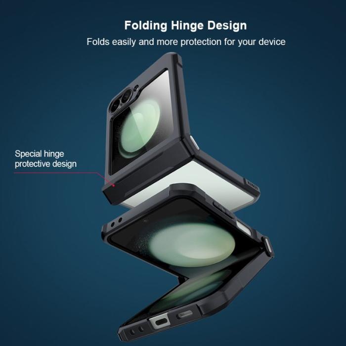 XUNDD - XUNDD Mobilskal till Samsung Galaxy Z Flip7 FE / Z Flip6 5G Transparent