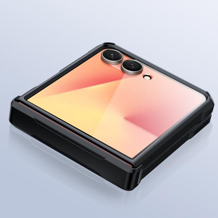 XUNDD - XUNDD Samsung Galaxy Z Flip7 Fodral TPU + Akryl Svart