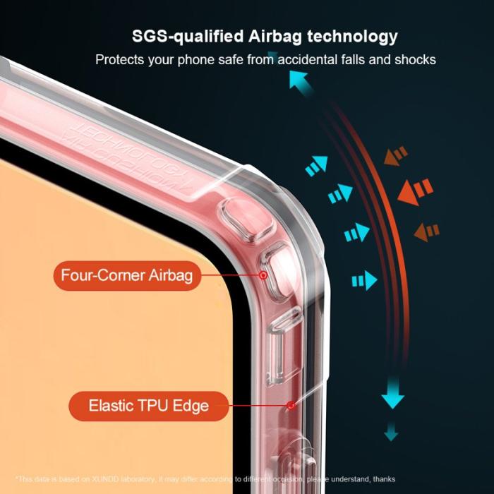 XUNDD - XUNDD Samsung Galaxy Z Flip7 Fodral TPU + Akryl Svart