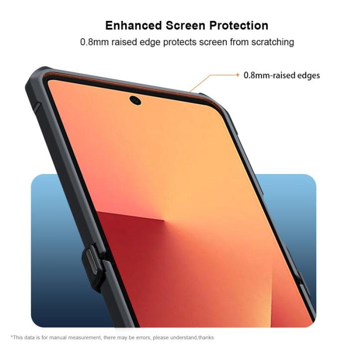 XUNDD - XUNDD Samsung Galaxy Z Flip7 Fodral TPU + Akryl Svart