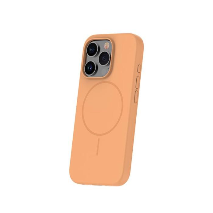 A-One Brand - iPhone 17 Pro Mobilskal MagSafe Silikon Thin - Orange