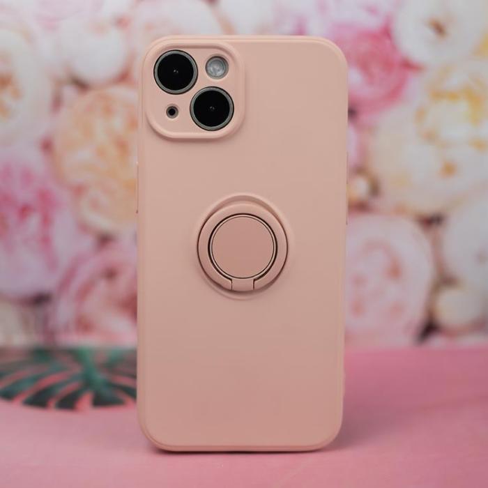 OEM - Xiaomi Redmi 13C 4G/Poco C65 Mobilskal Finger Grip - Rosa
