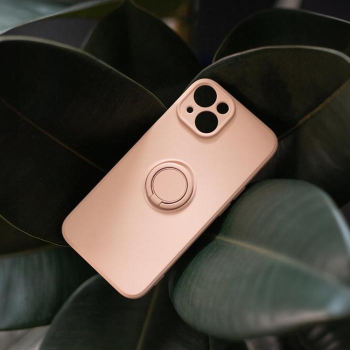 OEM - Xiaomi Redmi 13C 4G/Poco C65 Mobilskal Finger Grip - Rosa