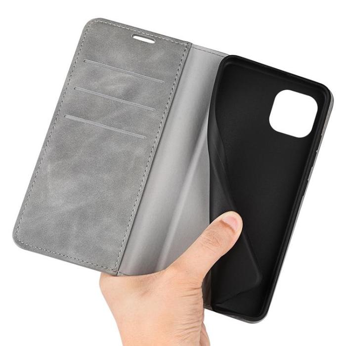 OEM - Folio iPhone 14 Plånboksfodral - Grå
