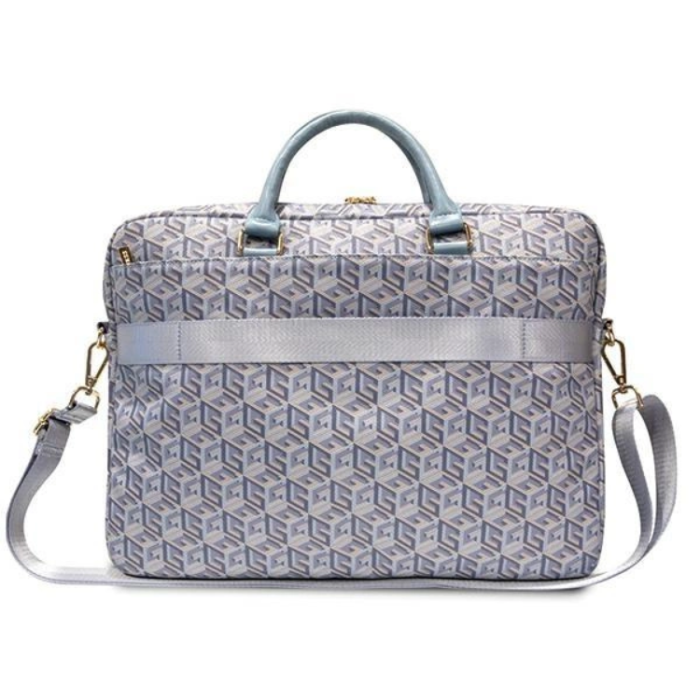 Guess - Guess Datorfodral 16'' GCube Stripes - Blå