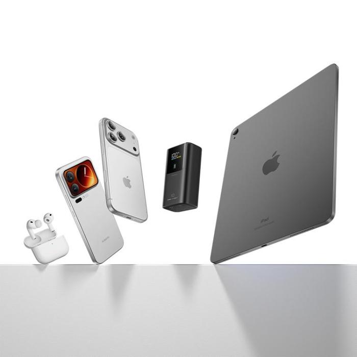 Cuktech - Cuktech Powerbank 10000 mAh 55W PB1055 - Grå