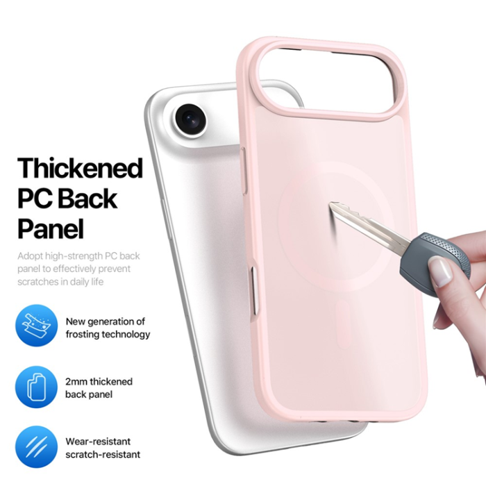 Dux Ducis - Dux Ducis iPhone 17 Air Mobilskal MagSafe Yind - Ljusrosa