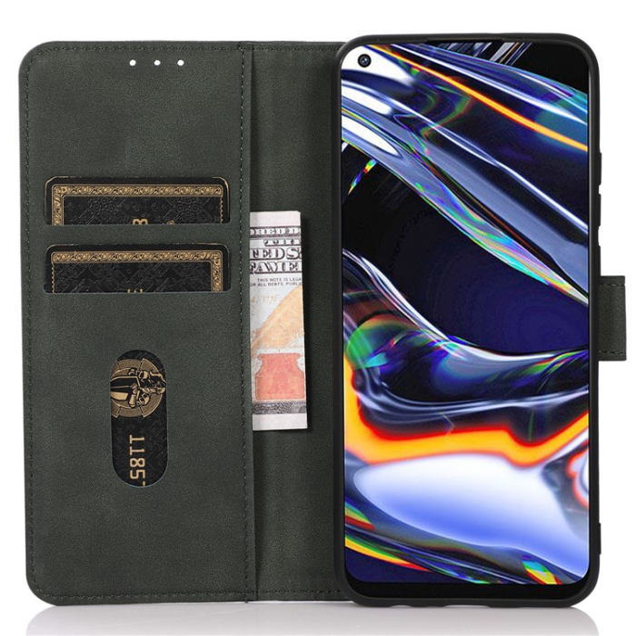 KHAZNEH - KHAZNEH Sony Xperia 1 V Plånboksfodral Textured Flip - Grön