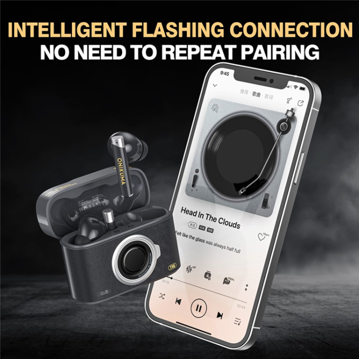 ONIKUMA - ONIKUMA TWS Trådlösa Bluetooth Hörlurar In-ear T18