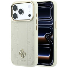 Guess - Guess Mobilskal F&ouml;r iPhone 18 Pro Max/17 Pro Max Magsafe Stripe Peony 4G Logo