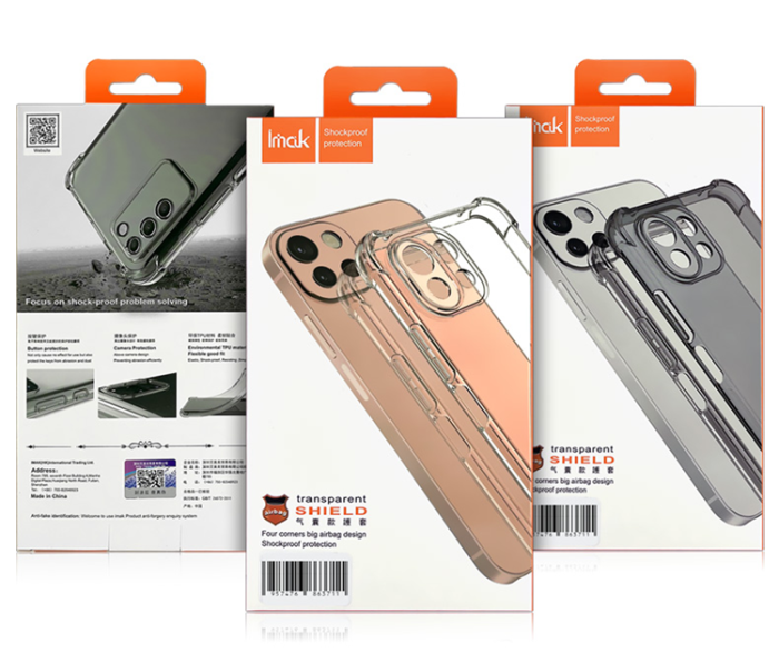 Imak - IMAK OnePlus 11 Mobilskal Soft TPU Anti-Scratch - Svart