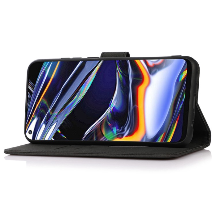 KHAZNEH - KhAZNEH OnePlus Nord CE 3 Lite Plånboksfodral Textured Flip - Svart