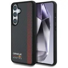 Red Bull - Red Bull Galaxy S25 Plus Mobilskal MagSafe Carbon Fiber Powerbar - Svart