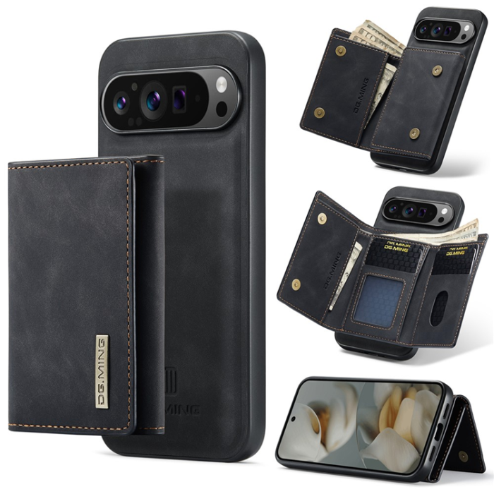 DG.MING - DG.MING Google Pixel 10 Pro XL Plånboksfodral Detatchable M1