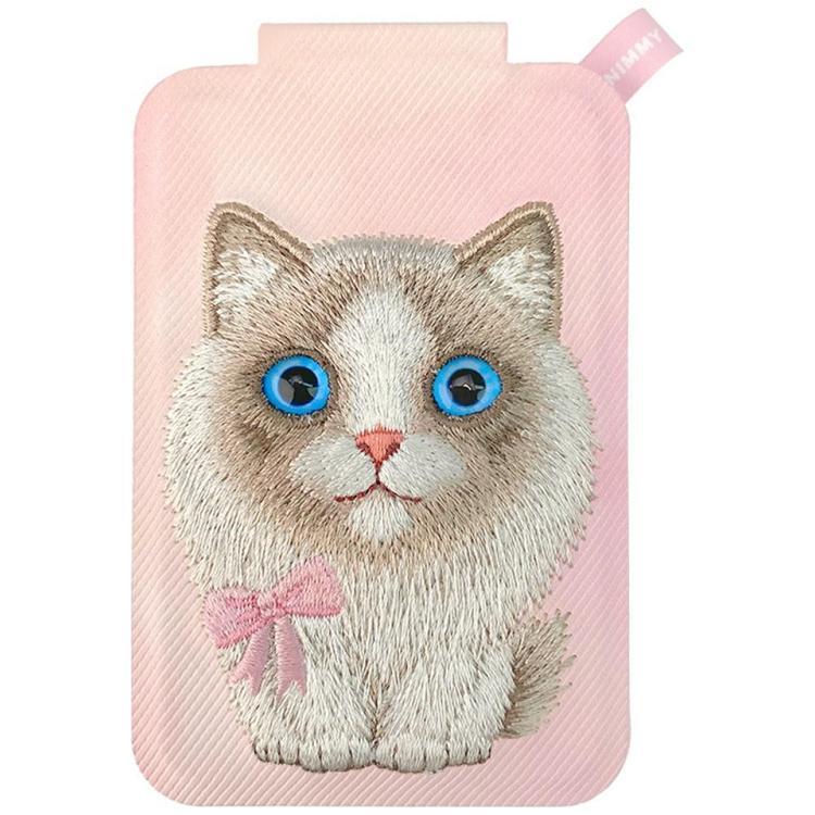 Nimmy MagSafe Korthållare och Mobilställ Big-Eye Cute Pets 2.0 Cat - Rosa