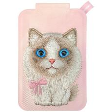 NIMMY - Nimmy MagSafe Korth&aring;llare och Mobilst&auml;ll Big-Eye Cute Pets 2.0 Cat - Rosa