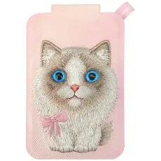 NIMMY - Nimmy MagSafe Korth&aring;llare och Mobilst&auml;ll Big-Eye Cute Pets 2.0 Cat - Rosa