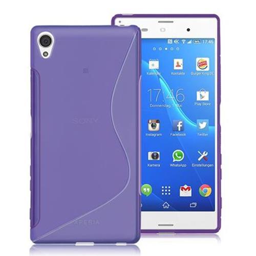 S-Line Mobilskal till Sony Xperia Z5 Premium - Lila | 2353 | AlltMobil