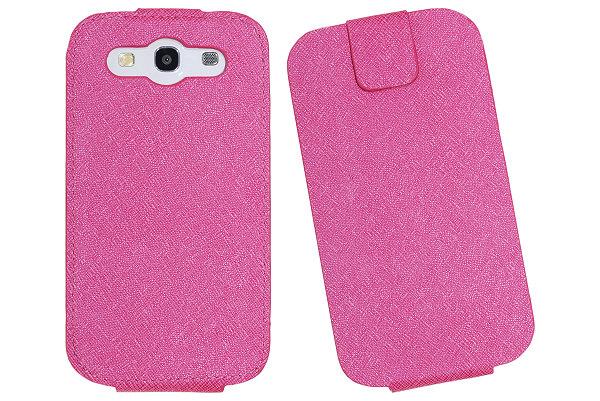 Luxury flip mobilväska till Samsung Galaxy S3 i9300 (Rosa) | 2353 | AlltMobil