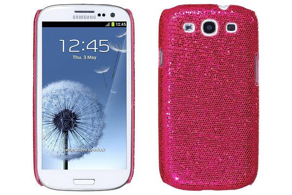 Sparkle Baksideskal tillSamsung Galaxy S3 i9300 (Magenta) | 2353 | AlltMobil