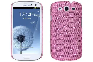 OEM - Sparkle Baksideskal tillSamsung Galaxy S3 i9300 (Rosa)