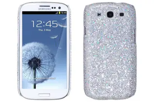 OEM - Sparkle Baksideskal tillSamsung Galaxy S3 i9300 (Silver)