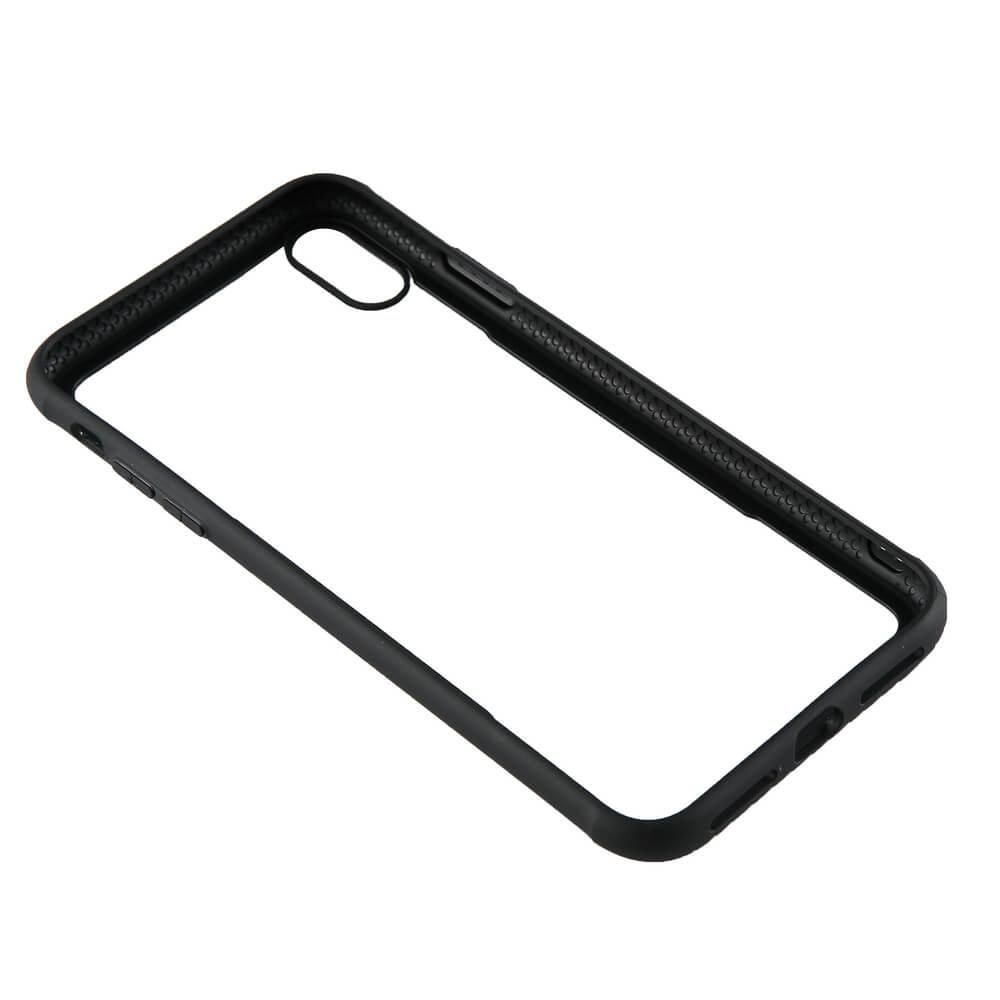 GEAR Mobilskal med Tempererat Glas Svart iPhone Xs Max 6.5 | 2353 | AlltMobil