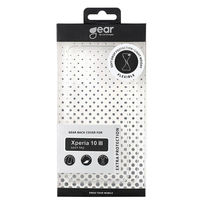 GEAR - GEAR Mobilskal TPU Xperia 10 III - Transparent