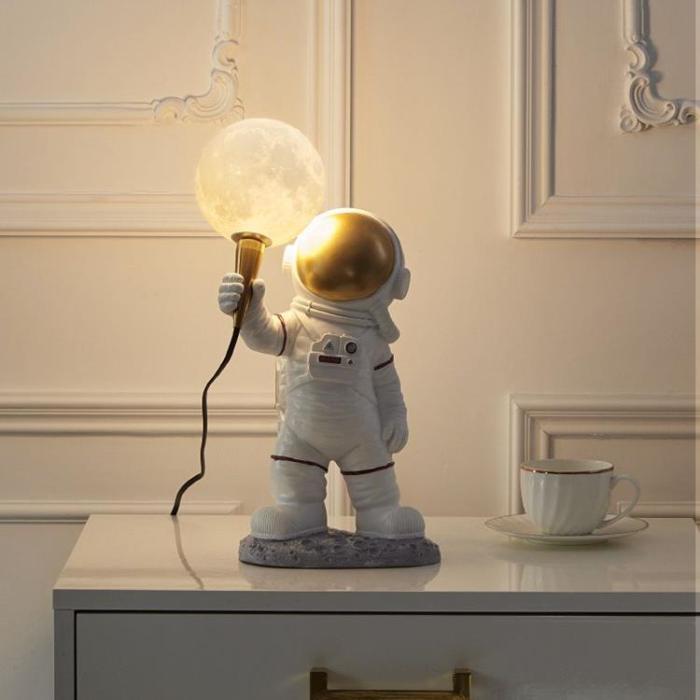 OEM - Moon Bordslampa ASTRONAUT standing Art Deco (model 1) AMTL