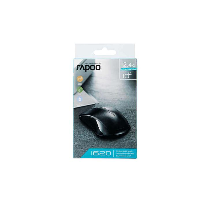 Rapoo - RAPOO Mus 1620 2.4 GHz Trådlös Optisk Svart