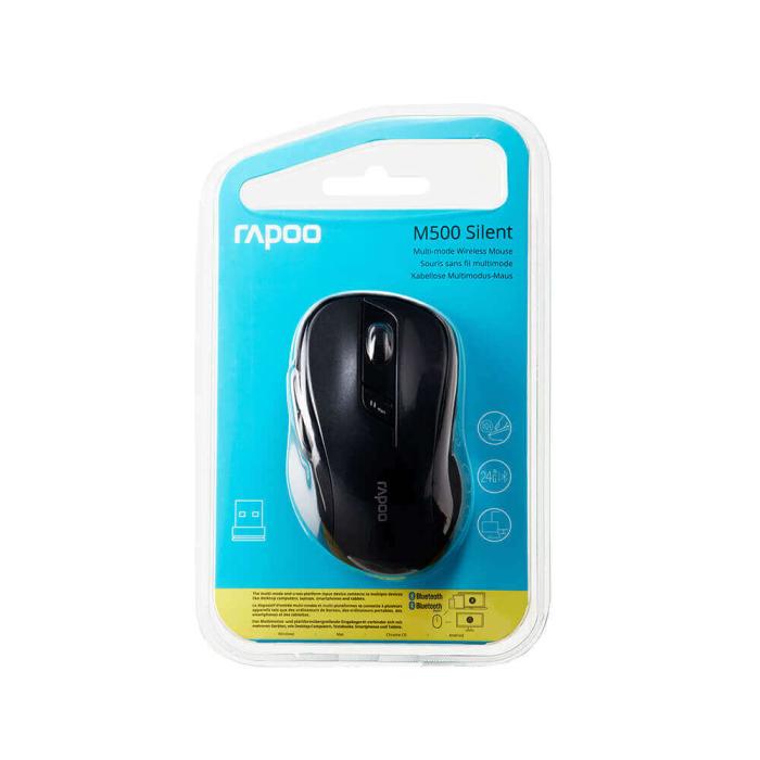 Rapoo - RAPOO Mus M500 Multi-Mode Trådlös Optisk Svart