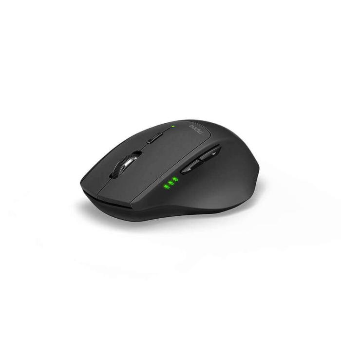 Rapoo - RAPOO Mus MT550 Multi-Mode Trådlös Optisk Svart