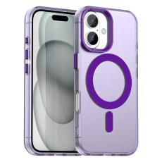 A-One Brand - iPhone 17 Mobilskal MagSafe Anti Drop Hybrid - Lila