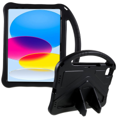 A-One Brand - iPad 11" (2025) / 10.9" (2022) Skal EVA Kickstand - Svart