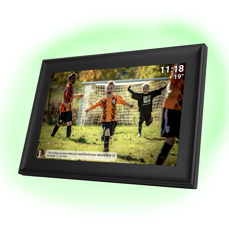 Denver Digital Fotoram 10.1"""" 16GB Frameo PFF-1080B - Svart | 264 | AlltMobil
