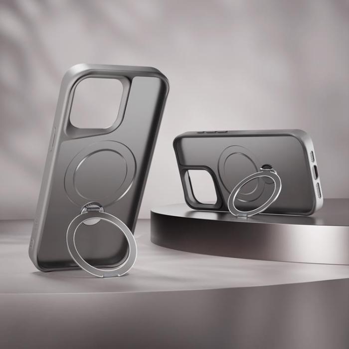 Etteri - Etteri iPhone 14 Mobilskal MagSafe Matt Ring - Grå