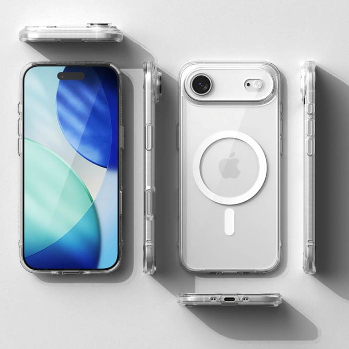 Ringke - Ringke iPhone 17 Air Mobilskal Magsafe Magnetic Fusion - Clear