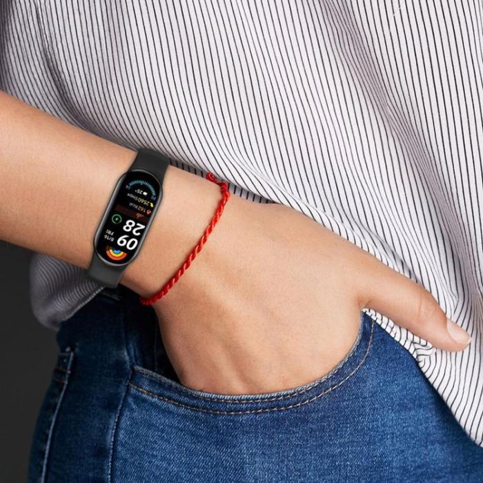 Tech-Protect - Tech-Protect Xiaomi Smart Band 8/9/10/NFC Armband Icon Pure - Svart