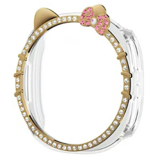 A-One Brand - Galaxy Watch 8 (40mm) Skal Cat Ear Decor Hollow PC - Rosa Guld