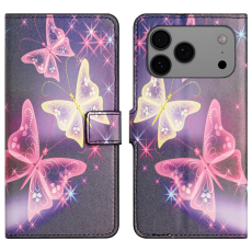 A-One Brand - iPhone 17 Pro Plånboksfodral Pattern Print Läder