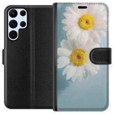 iSecrets - Plånboksfodral till Samsung Galaxy S22 Ultra 5G med Sommarblommor