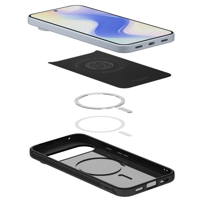 Spigen - Spigen Google Pixel 10 Pro XL Mobilskal Magsafe Liquid Air - Matte Svart