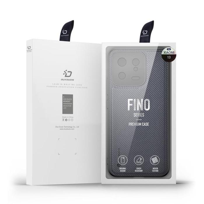 Dux Ducis - Dux Ducis Xiaomi 13 Skal Fino Silikon - Grå