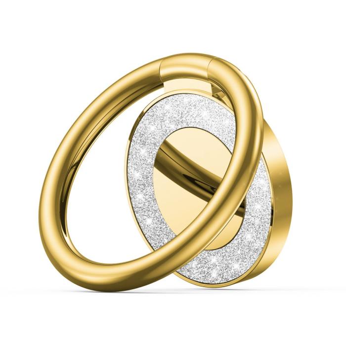 Tech-Protect - Tech-Protect Magnetic Phone Ringhållare - Glitter Gold
