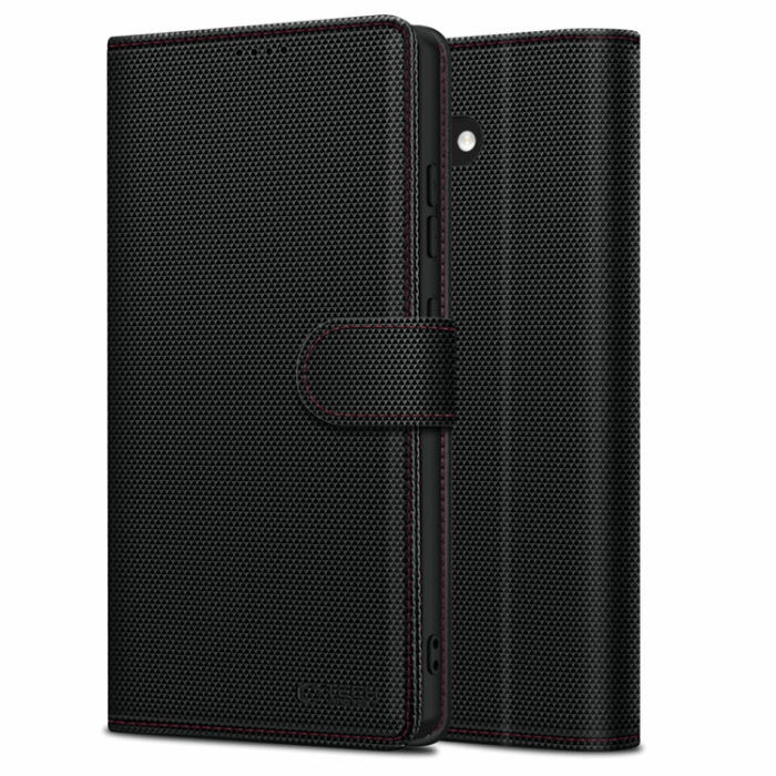 Tech-Protect - Tech-Protect Galaxy A56 5G Plånboksfodral RS - Svart/Röd