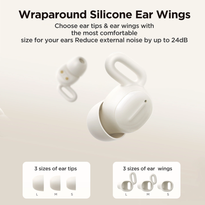 Joyroom - Joyroom TWS Trådlösa Hörlurar Cozydots Series Bluetooth 5.3 - Svart