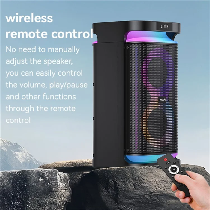 Yesido - YESIDO Trådlös Högtalare Bluetooth YSW29 Utomhus - Microphone