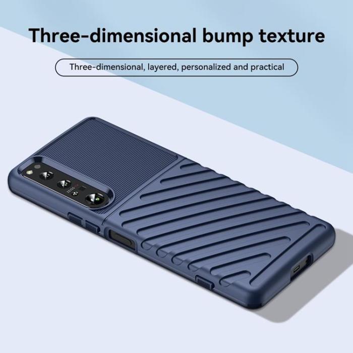 UTGATT1 - Sony Xperia 1 IV Skal Thunder Twill - Blå