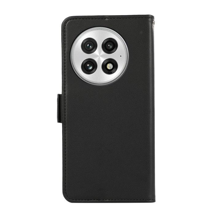 ABEEL - ABEEL Mobilskal till OnePlus 13 Konstläder med RFID-blockering - Svart